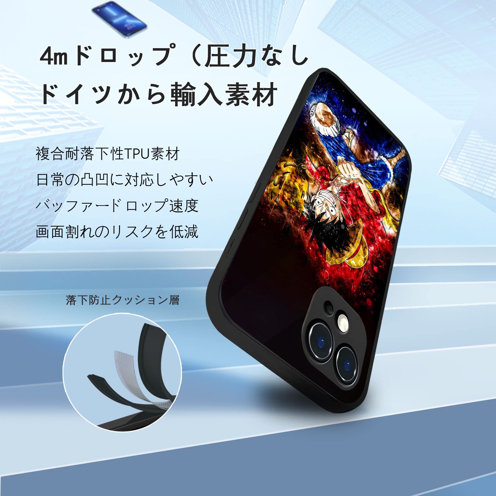 Amazon.co.jp: ワンピース スマホケース iphone x/xs ケース